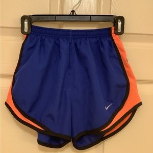 Women’s Dark Royal Blue Nike Tempo shorts,tagged X-Small, but fits XX-Small